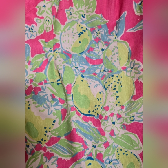 Lilly Pulitzer Delia Shift Dress Hotty Pink Lemonade  Size 00 - Picture 6 of 12